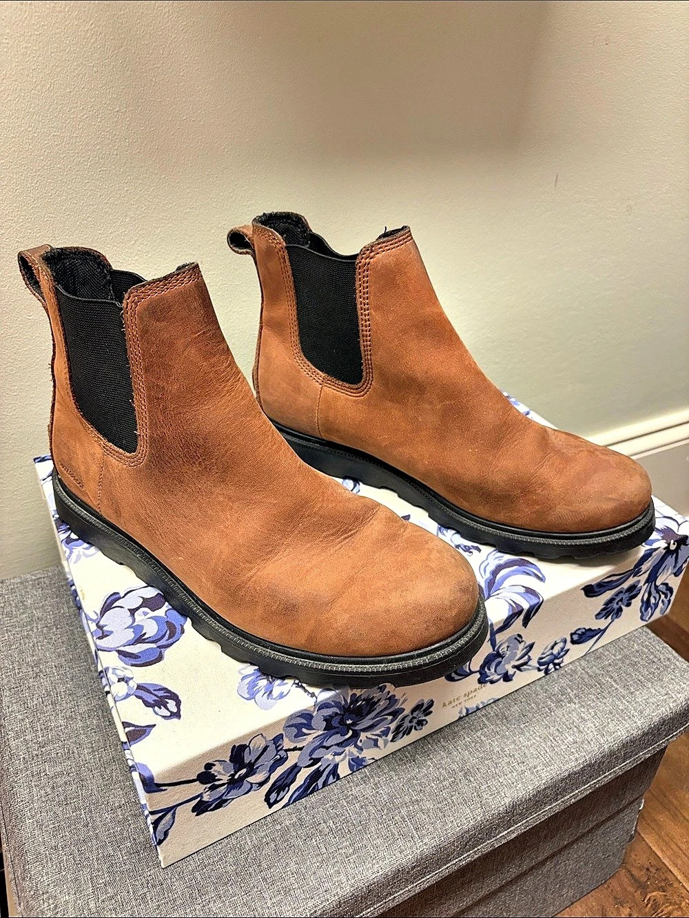 Sorel Explorer STRT Chelsea Boot Brown Ankle Boots